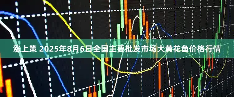 涨上策 2025年8月6日全国主要批发市场大黄花鱼价格行情